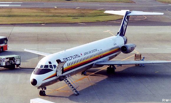 Rainbow Wings】 JAS日本エアシステム DC-9-41